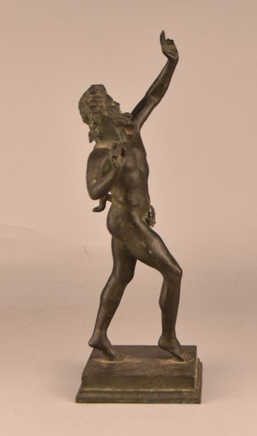 Statuette Grand Tour représentant un faune...