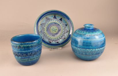 Ensemble de trois céramiques Bitossi, Italie

Ensemble...