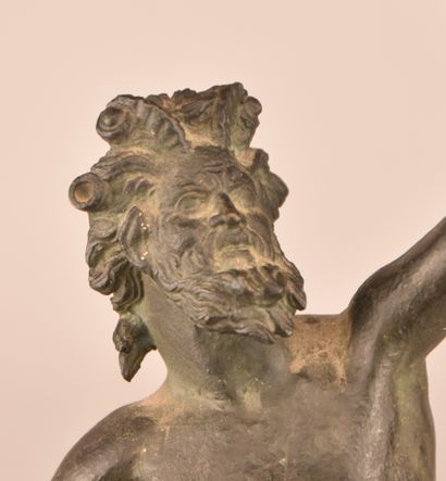 Statuette Grand Tour représentant un faune...