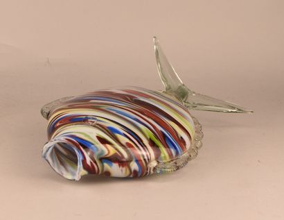 Vase poisson en verre de Murano multicolore

Vase...