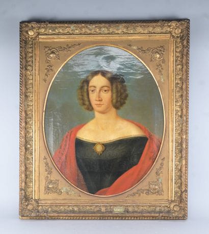 Portrait de jeune femme, C.F.I. Stevens,...