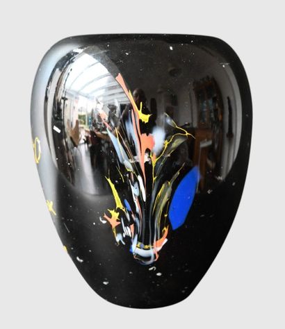 Val Saint Lambert – vase Studio Cristal,...