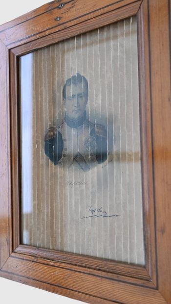Vue lenticulaire Napoléon et duc de Reichstadt

Vue...