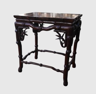 Support chinois en bois sculpté style bambou

Élégant...