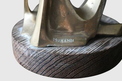 Mukendi – sculpture en laiton, vers 1970

Sculpture...