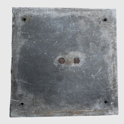 Cadran solaire en ardoise, Anvers, XIXe siècle

Rare...