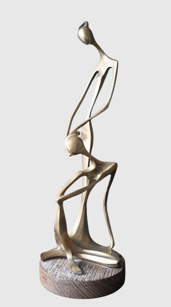 Mukendi – sculpture en laiton, vers 1970

Sculpture...
