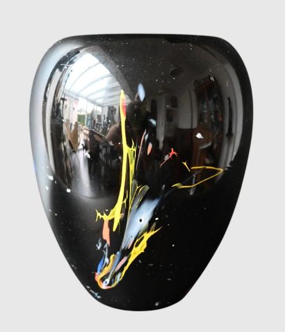 Val Saint Lambert – vase Studio Cristal,...