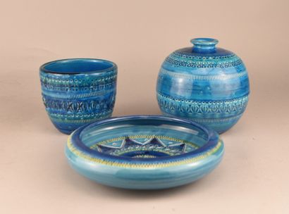 Ensemble de trois céramiques Bitossi, Italie

Ensemble...