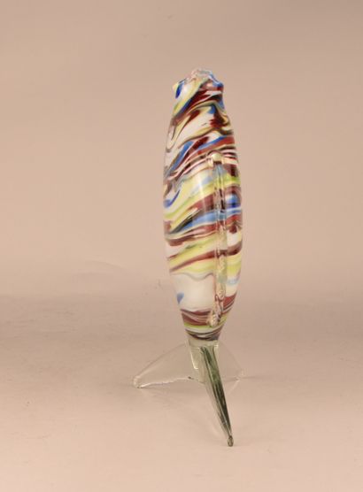 Vase poisson en verre de Murano multicolore

Vase...
