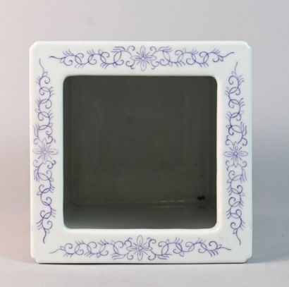 Porte-pinceaux en porcelaine chinoise, dans...