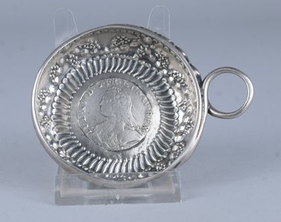 Tastevin français en argent, XVIIIe siècle
Tastevin...