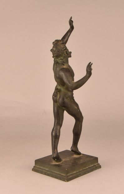 Statuette Grand Tour représentant un faune...