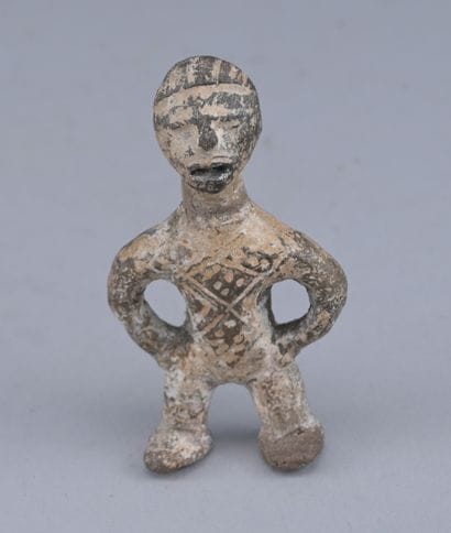 Igbo/Isoko - Nigeria - Statuette anthropomorphe...