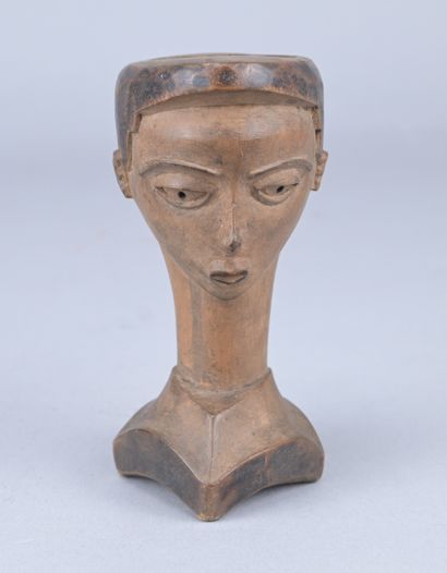 Anthropomorphic Kuba Cup, Congo, 20th century

A...