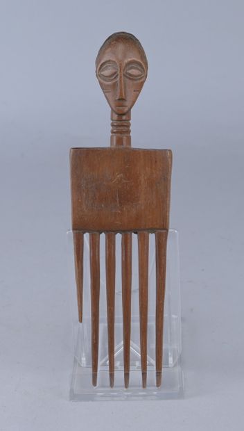 Akan Janiform comb - Ghana - first half of...