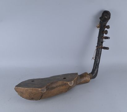 Anthropomorphic Zandé harp, Congo

A harp...