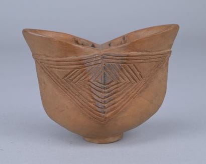 Suku Carved Wooden Cup, Congo, 20th century

A...