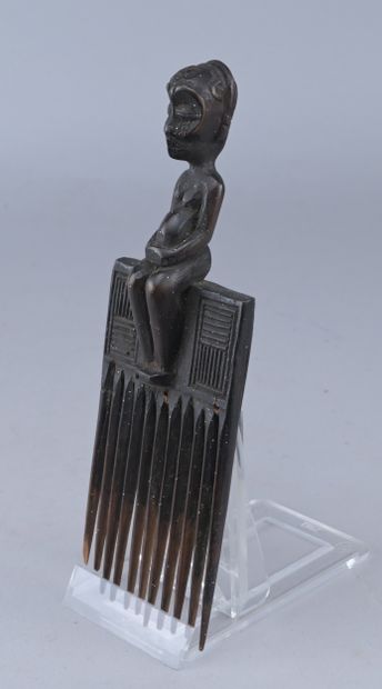 Chokwe anthropomorphic comb - DR Congo /...