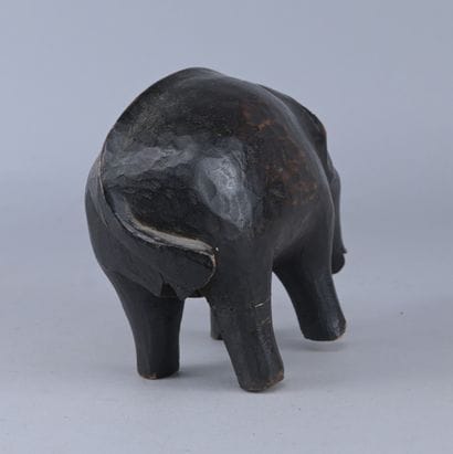 Luba zoomorphic figure, DR Congo, first half...