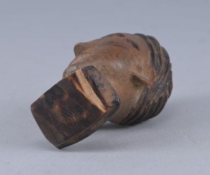 Carved Chokwe / Lunda head - DR Congo / Angola...