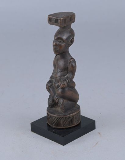 Miniature Kuba 'Ndop' Royal Figure - Democratic...