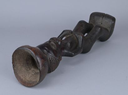 Chokwe Female Figurine with Hairstyle, Congo/Angola,...