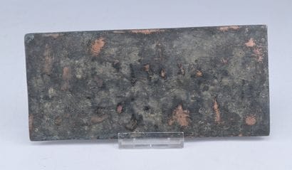 Kongo Copper Narrative Plaque

A rectangular...