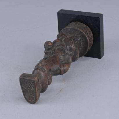 Miniature Kuba 'Ndop' Royal Figure - Democratic...