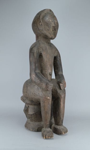 Large Seated Songye-Luba Figure, 20th century

A...