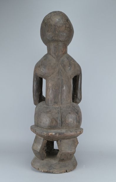 Large Seated Songye-Luba Figure, 20th century

A...