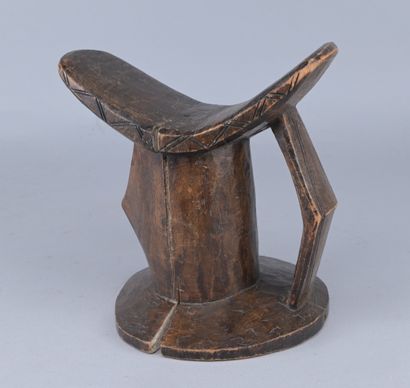 Ubangi Neck Rest, first half of the 20th...
