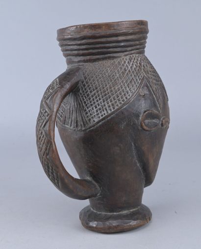 Kuba palm wine bowl - Democratic Republic...