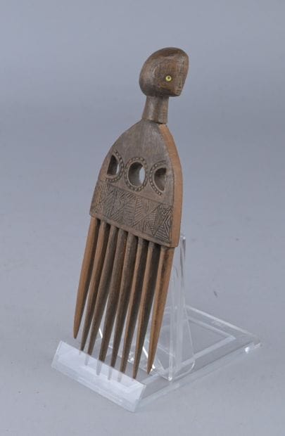 Anthropomorphic comb - West Africa - first...