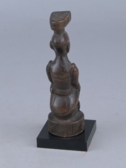 Miniature Kuba 'Ndop' Royal Figure - Democratic...