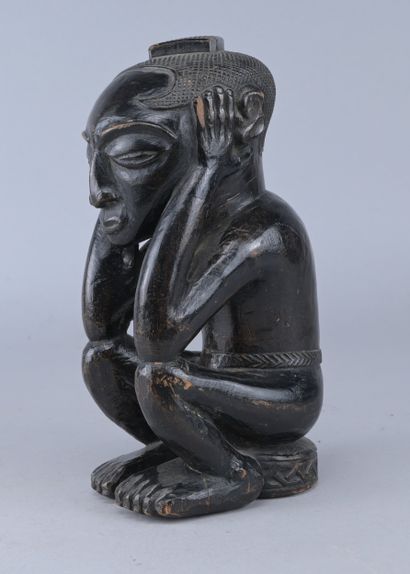 Seated Kuba figure - Democratic Republic...