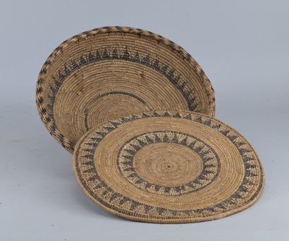 Tutsi Basket with Lid, Rwanda

A covered...