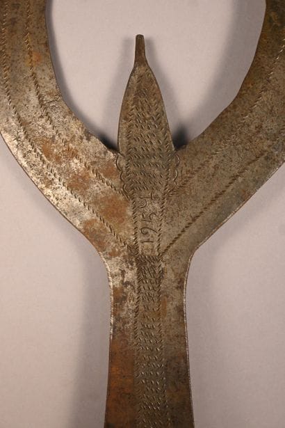 Ngombe execution knife - DR Congo - mid 20th...