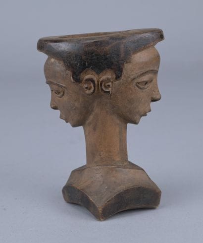 Anthropomorphic Kuba Cup, Congo, 20th century

A...