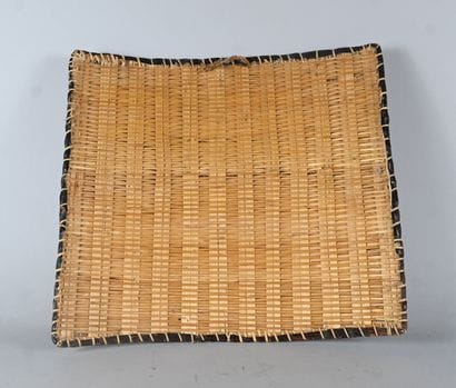 Tutsi screen Rwanda - ritual woven screen,...