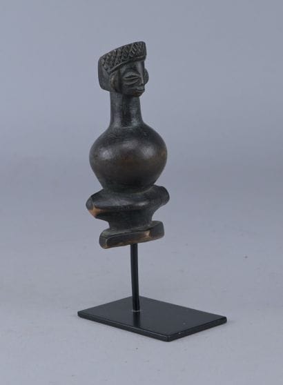 Anthropomorphic Chokwe whistle - DR Congo...