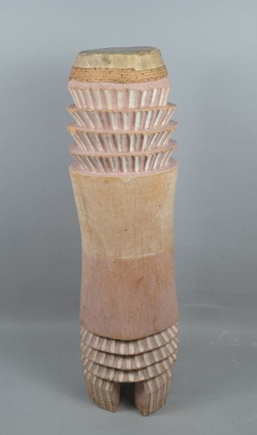 Mongo ceremonial drum - Democratic Republic...