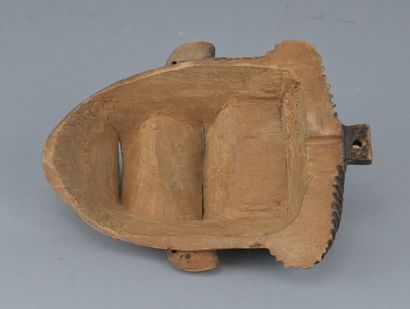 Chokwe Carved Wooden Mask, Early 20th Century

African...