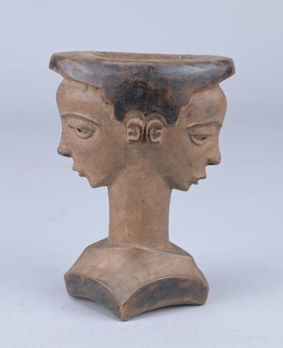 Anthropomorphic Kuba Cup, Congo, 20th century

A...