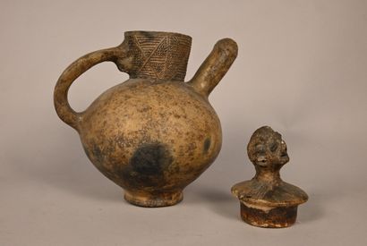 Cruche Luba anthropomorphe – RD Congo – première...