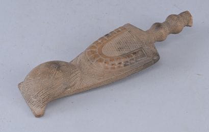 Baule pendant in the form of a knife in its...