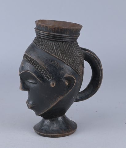 Kuba palm wine bowl - Democratic Republic...