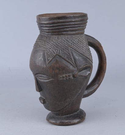 Kuba palm wine bowl - Democratic Republic...