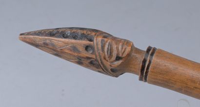 Spatule Chokwe ou Lwena, début du XXe siècle

Longue...
