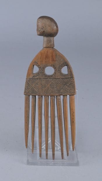 Anthropomorphic comb - West Africa - first...